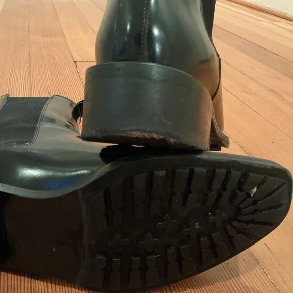 Aeyde Black Ankle Boots - Picture 5 of 8